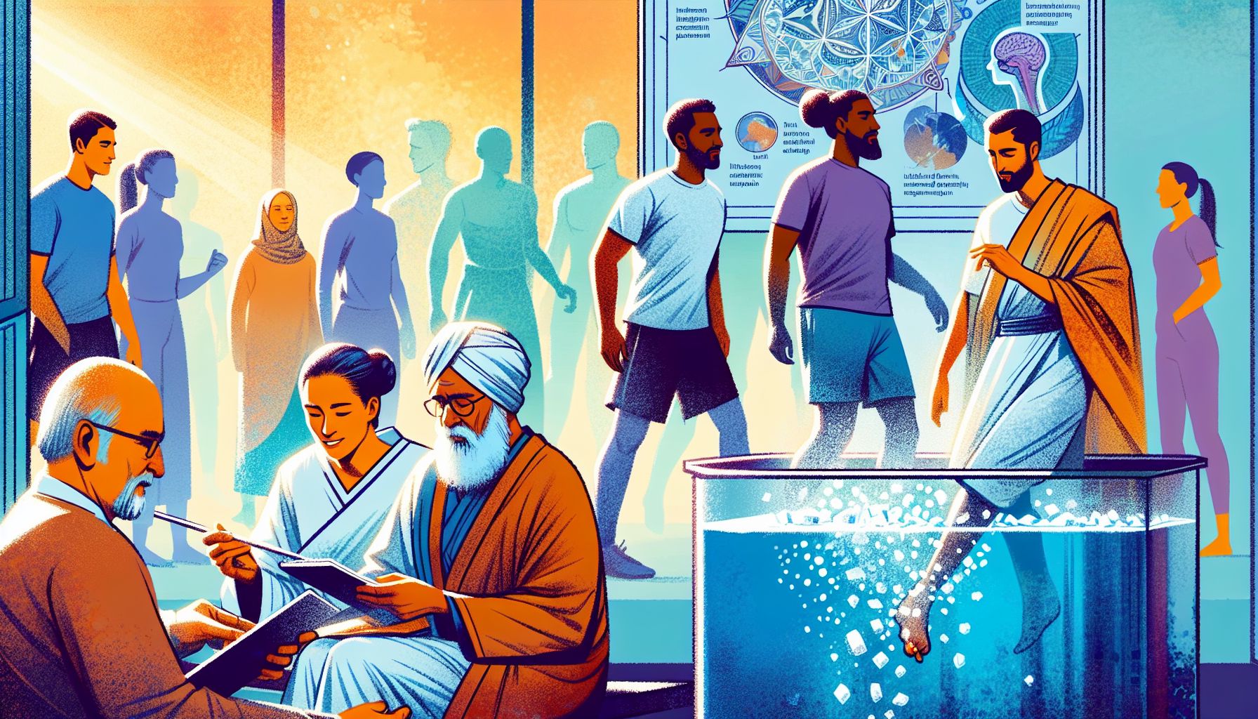 Deep Dive into the Chiller: Unraveling the Wonders of Ice Baths for Athletes and Fitness Enthusiasts